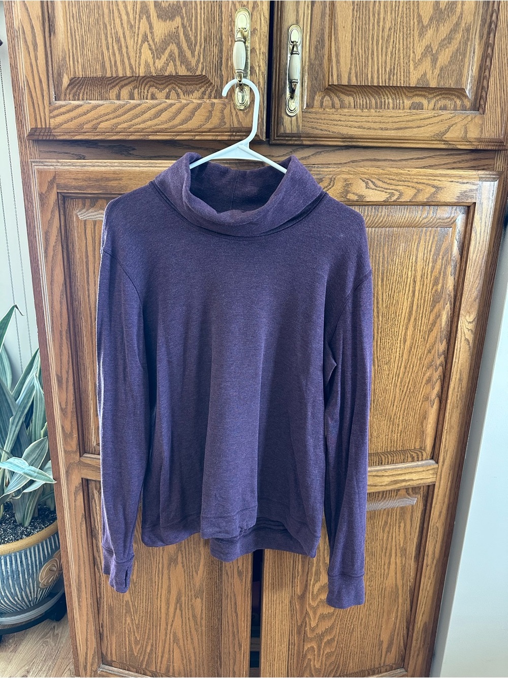lululemon athletica Plum Cowl Neck Long-Sleeve Sweatshirt